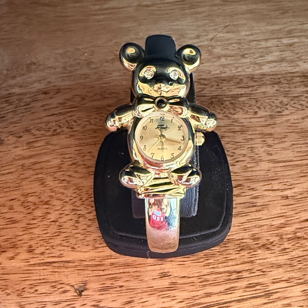 Vintage Faberge Teddy Bear Watch